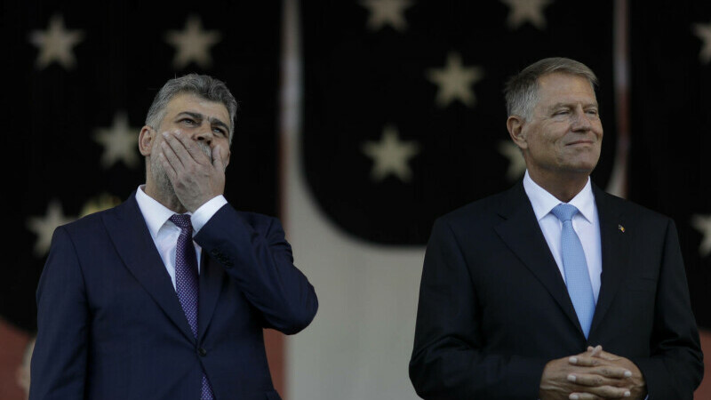 marcel ciolacu, klaus iohannis