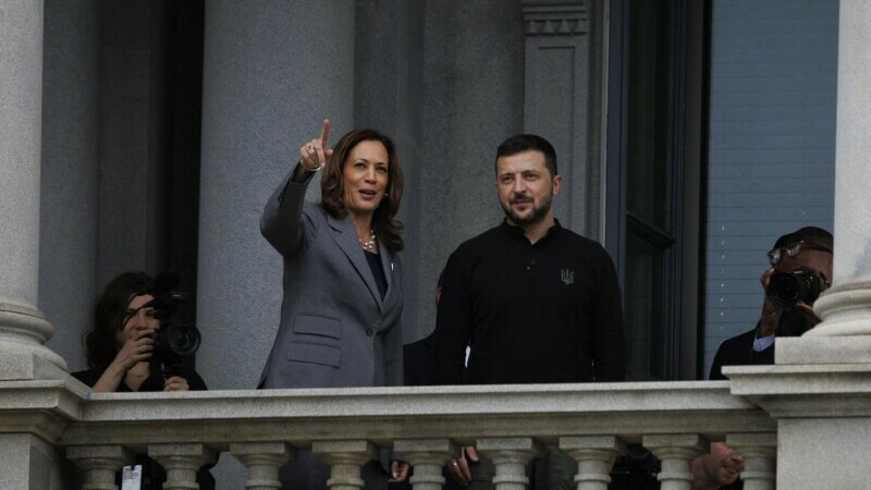 kamala harris, volodimir zelenski