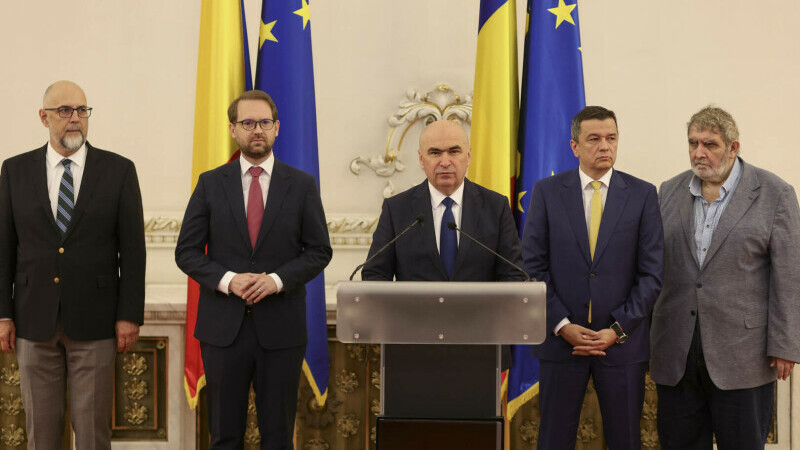 Ilie Bolojan, Sorin Grindeanu, Kelemen Hunor, Dominic Fritz