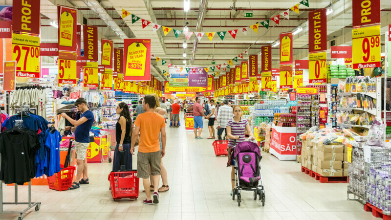 supermarket romania