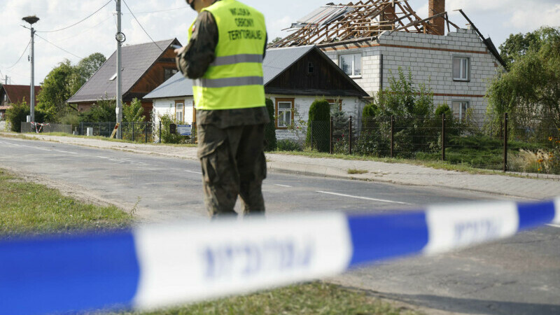 Casă avariată Polonia