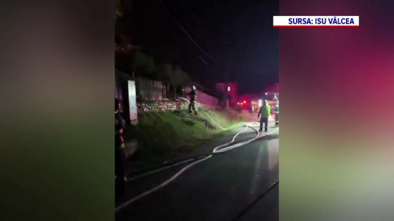 incendiu conac valcea maldar