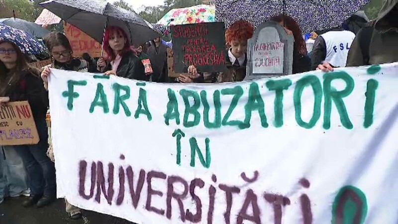 Studenți protest
