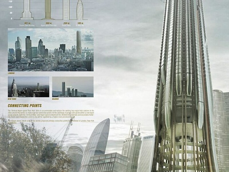 Hyper Speer Vertical Train Hub
