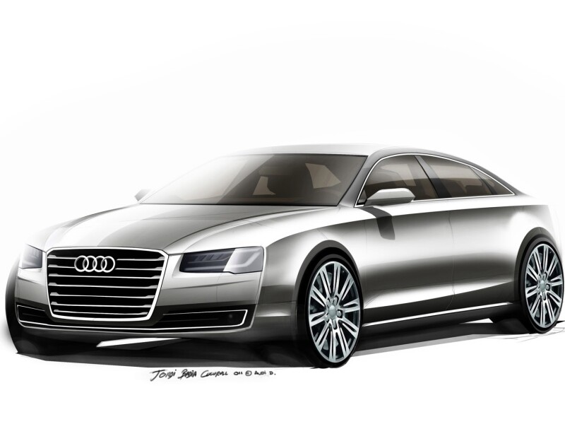 Audi A8 Facelift - 1
