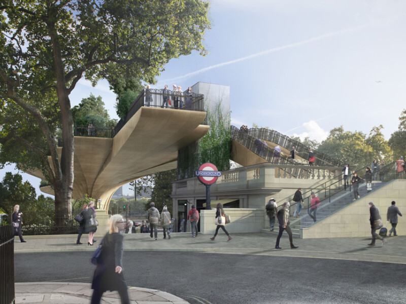 pod, Londra, Garden Bridge