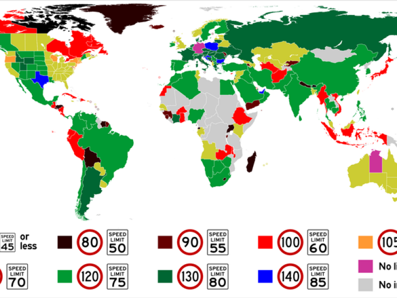 Asta-i autostrada pe care nu poti circula cu mai putin de 110km/h! Nu exista nicio limita de viteza