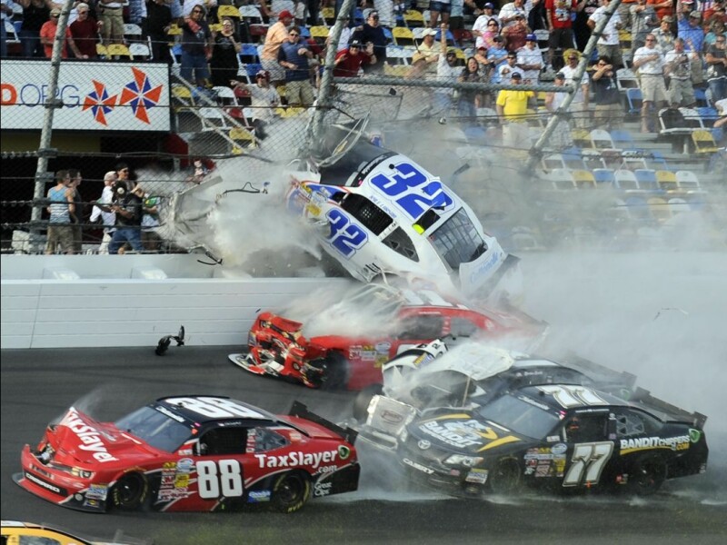 Accident NASCAR Daytona - 6