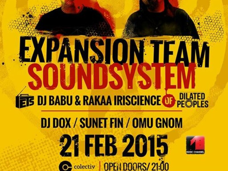 Sabotage Hip Hop Edition - Expansion Team Soundsystem, DJ Babu Rakaa Iriscience - Colectiv