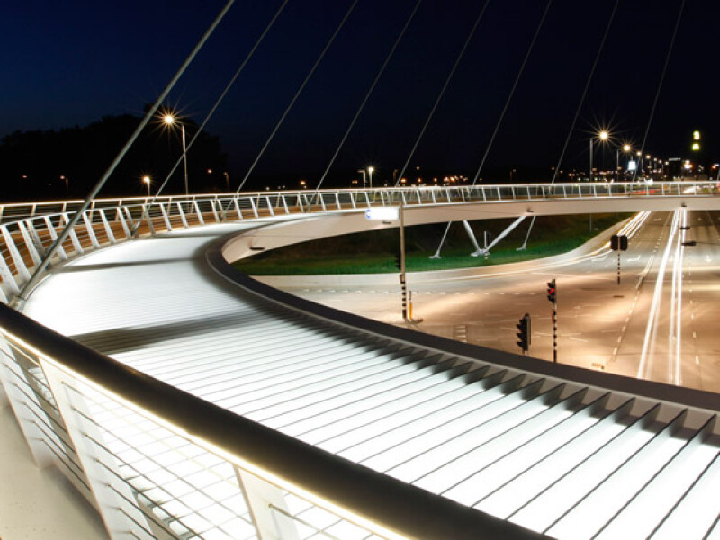 bird's-eye view Hovenring Eindhoven