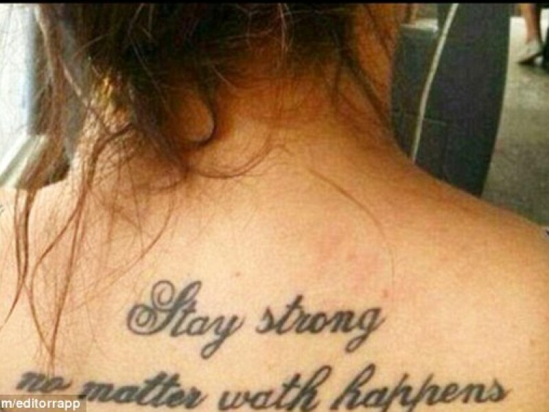 Cele mai hilare tatuaje. Niste oameni chiar au platit pentru asa ceva :)