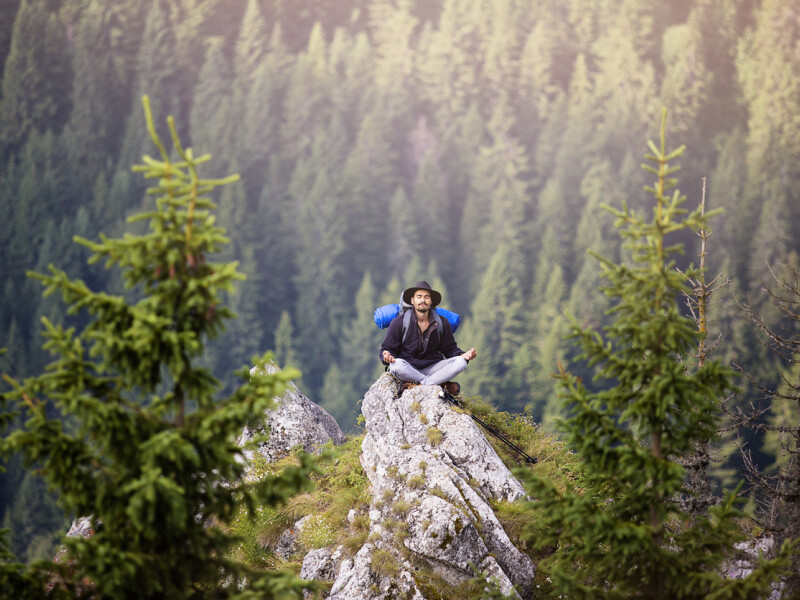 Meditatie in natura