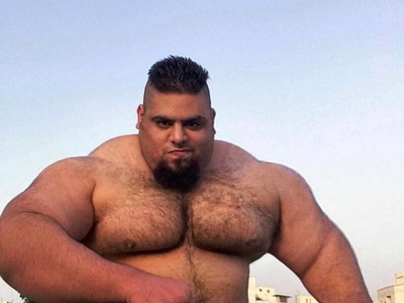 Incredibilul Hulk exista cu adevarat. Un iranian de 150 de kilograme socheaza cu fizicul sau