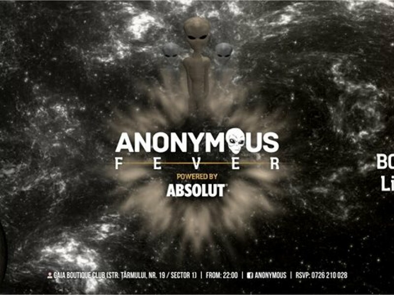 Anonymous Fever - Jozif, Bog, Nusha, Livia Andrei - Gaia Boutique Club