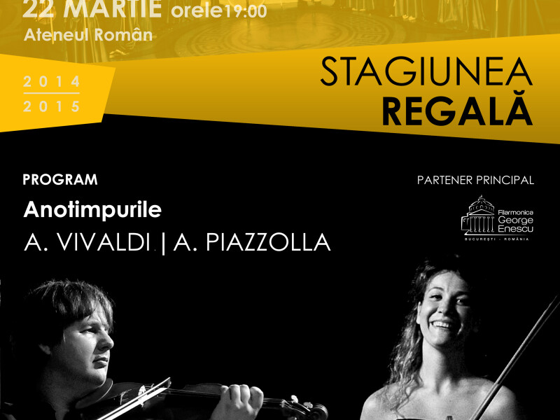 Liviu Prunaru si Valentina Svyatlovskaya in Stagiunea Regala - Ateneul Roman
