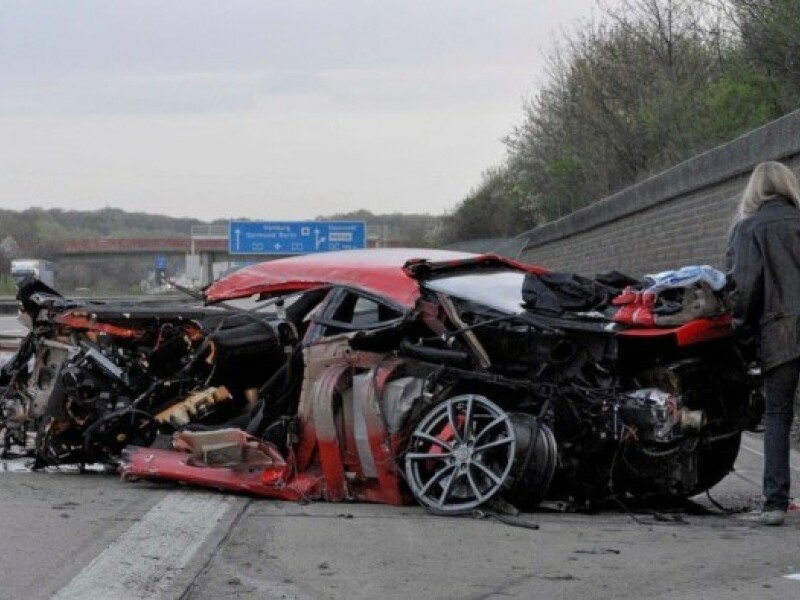 Accident Ferrari F430 - 5