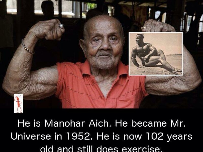 Cel mai batran bodybuilder arata incredibil si la varsta de 102 ani! A castigat titlul Mr Univers in 1952! Cum arata acum