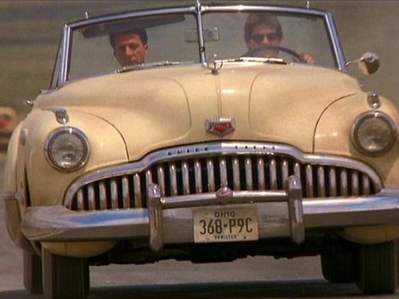 Buick, Rain Man, Tom Cruise, Dustin Hoffman, licitatie