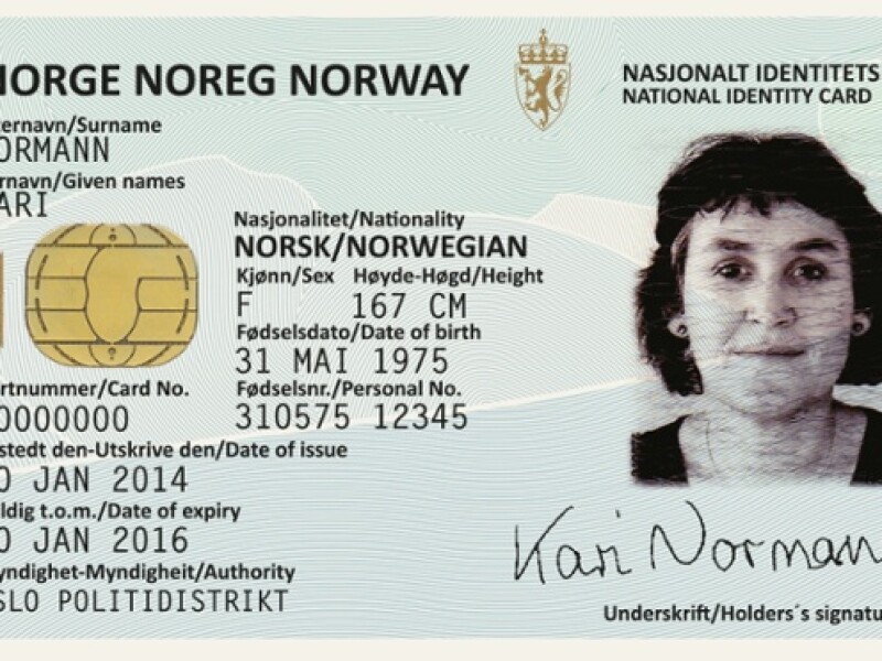Norvegia, pasaport