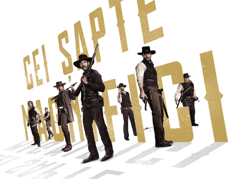 „Cei sapte magnifici / The Magnificent Seven”, un western visceral despre dreptate