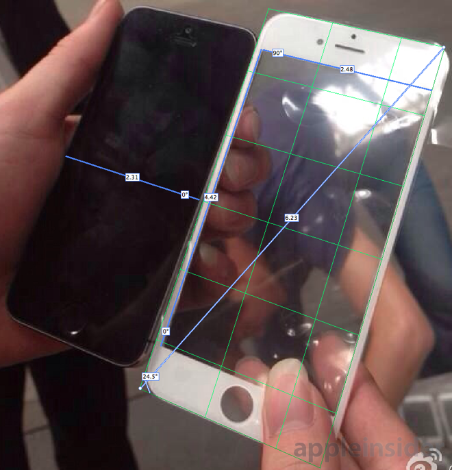 Cum va arata ecranul viitorului iPhone 6. Imagini noi dezvaluite de chinezi