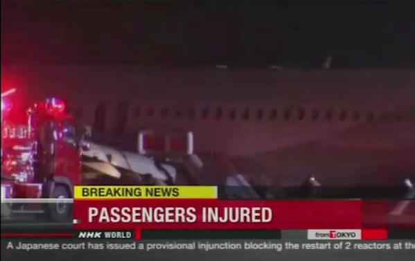 Aeroportul din Hiroshima, aproape de o tragedie. Cel putin 20 de pasageri au fost raniti dupa ce un A320 a iesit de pe pista