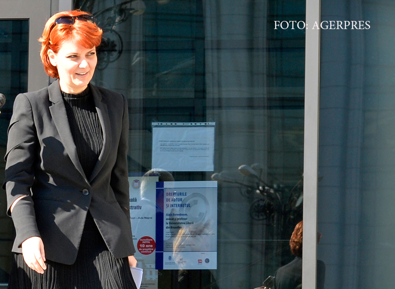 Lia Olguta Vasilescu scapa de arestul preventiv, in dosarul in care e acuzata de luare de mita. Decizia este definitiva