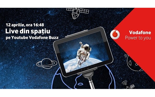 (P) Prima legatura, din Romania, in direct cu un astronaut aflat la bordul ISS. Vodafone Romania ia parte la acest eveniment