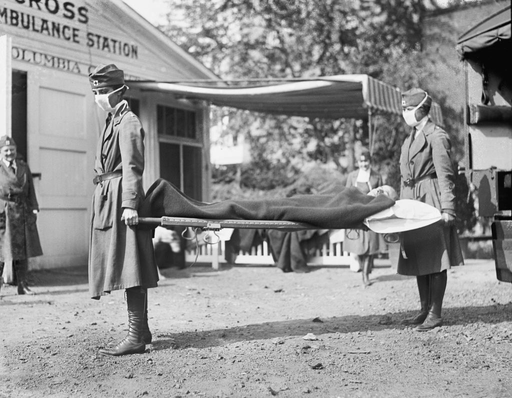 Imagini istorice. Cum arăta lumea în timpul pandemiei de gripă spaniolă din 1918 - Imaginea 1