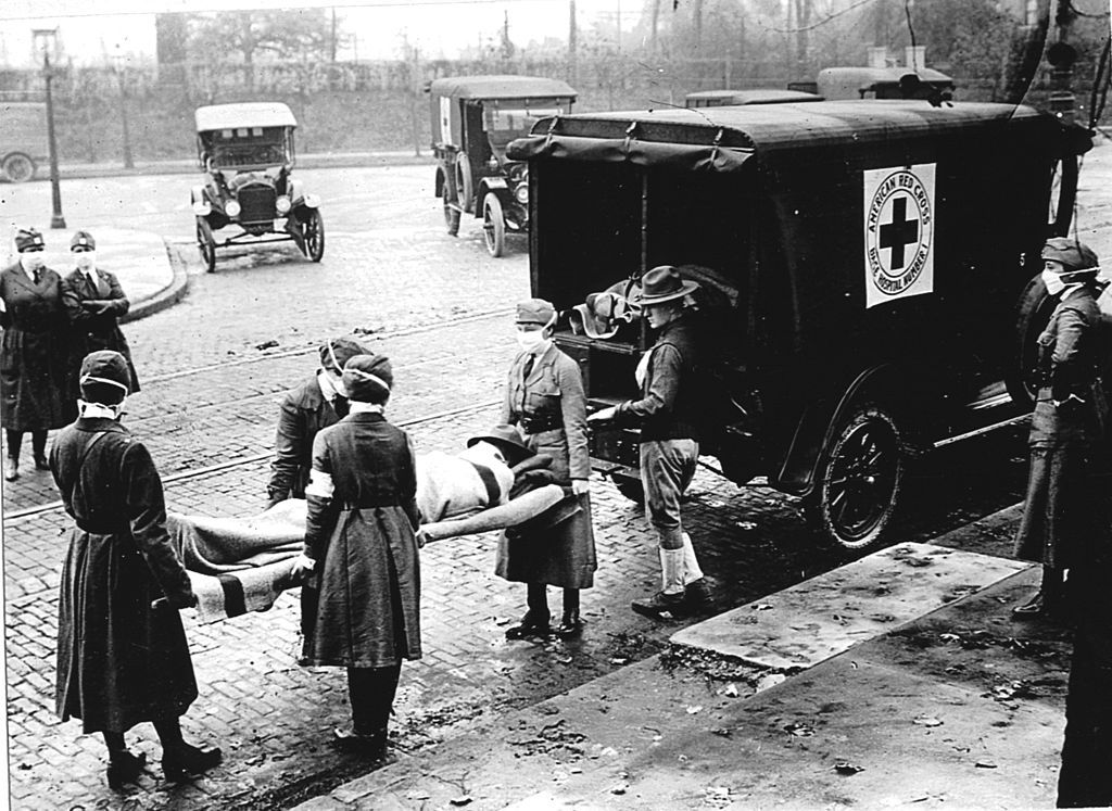 Imagini istorice. Cum arăta lumea în timpul pandemiei de gripă spaniolă din 1918 - Imaginea 5