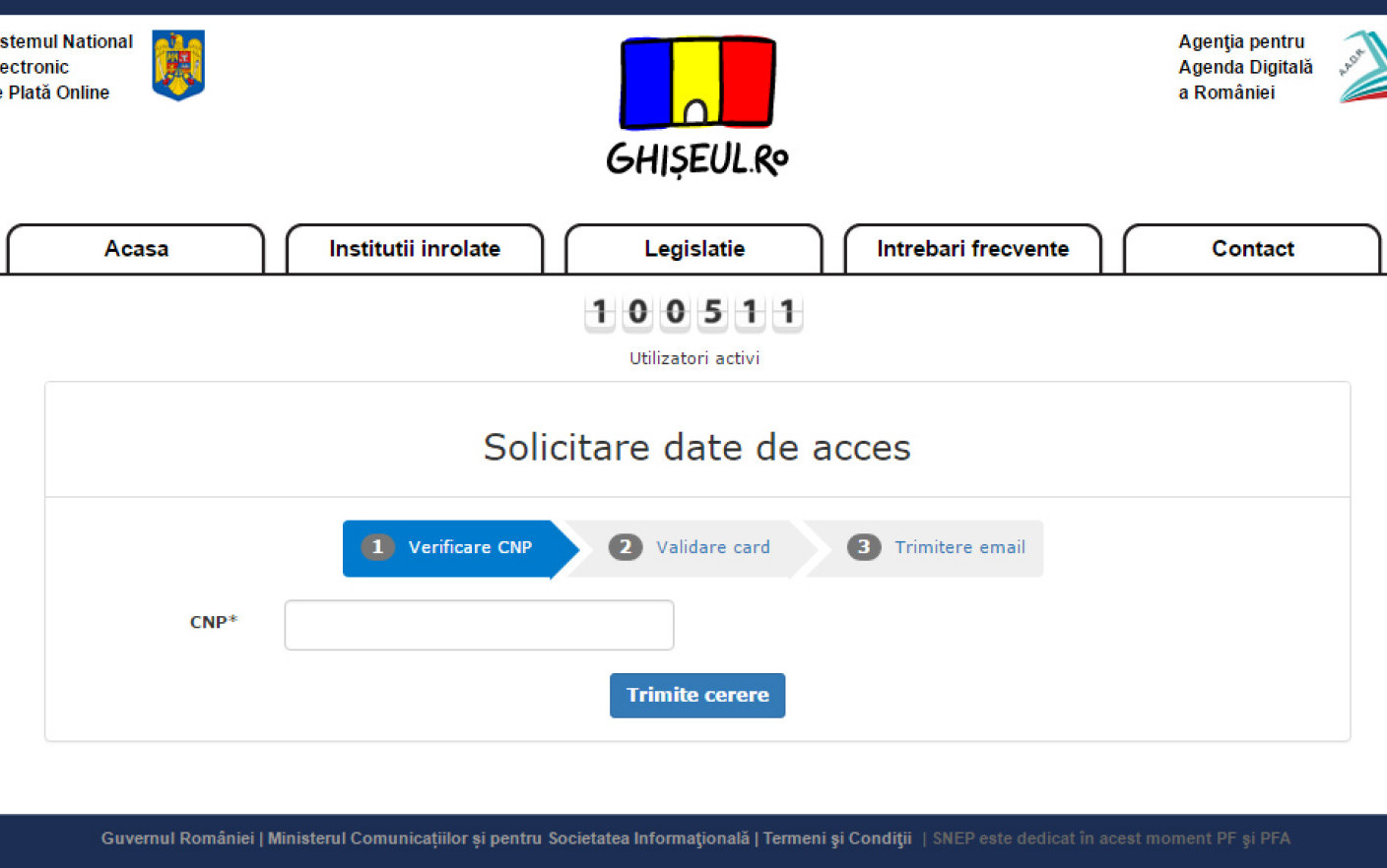Autoritatea pentru Digitalizarea Rom&acirc;niei anunţă că platformele ghiseul.ro şi SEAP sunt &icirc;n continuare nefuncționale