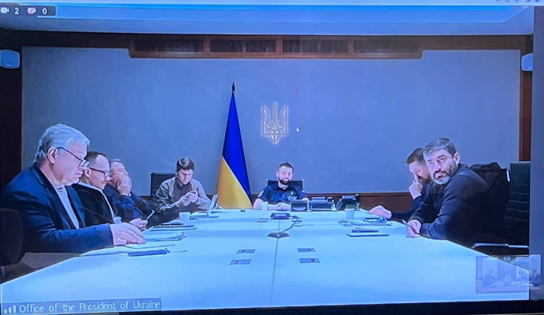 O nouă rundă de negocieri de pace între Ucraina şi Rusia, de data aceasta în format de videoconferinţă