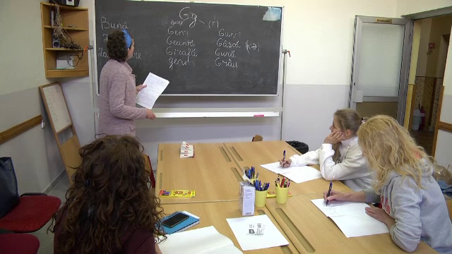 Centru educațional pentru refugiații ucraineni, în județul Sibiu. Copiii din Ucraina au și o grădiniță