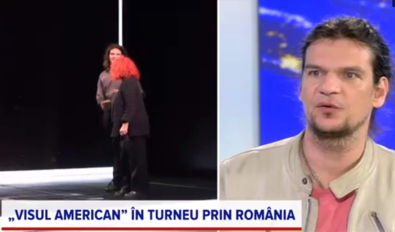 Tudor Chirilă își trăiește „Visul American”, pe scenă, după doi ani de absență. | Interviu Știrile PROTV