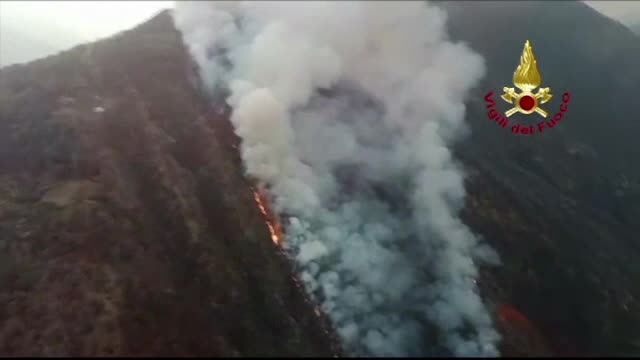 Italia, afectată de incendii puternice de vegetație. Flăcările au ajuns în Milano