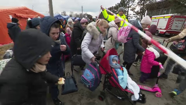 Refugiații din Ucraina au avut parte de sărbători cu pace, la noi în țară