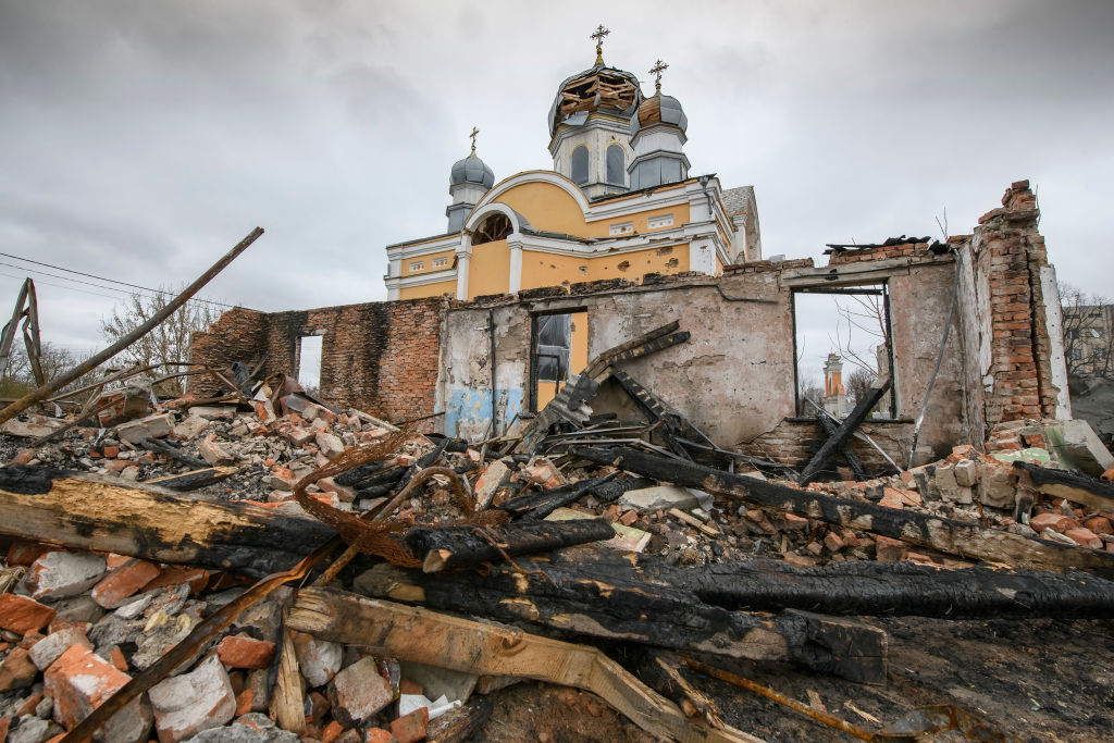 Nici Învierea nu le aduce speranță ucrainenilor: „Toate bisericile din zonă au fost distruse, n-avem unde merge la slujbă”