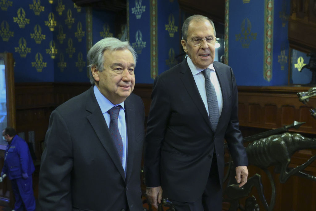 Concluziile întâlnirii dintre Secretarul general al ONU și ministrul rus de Externe
