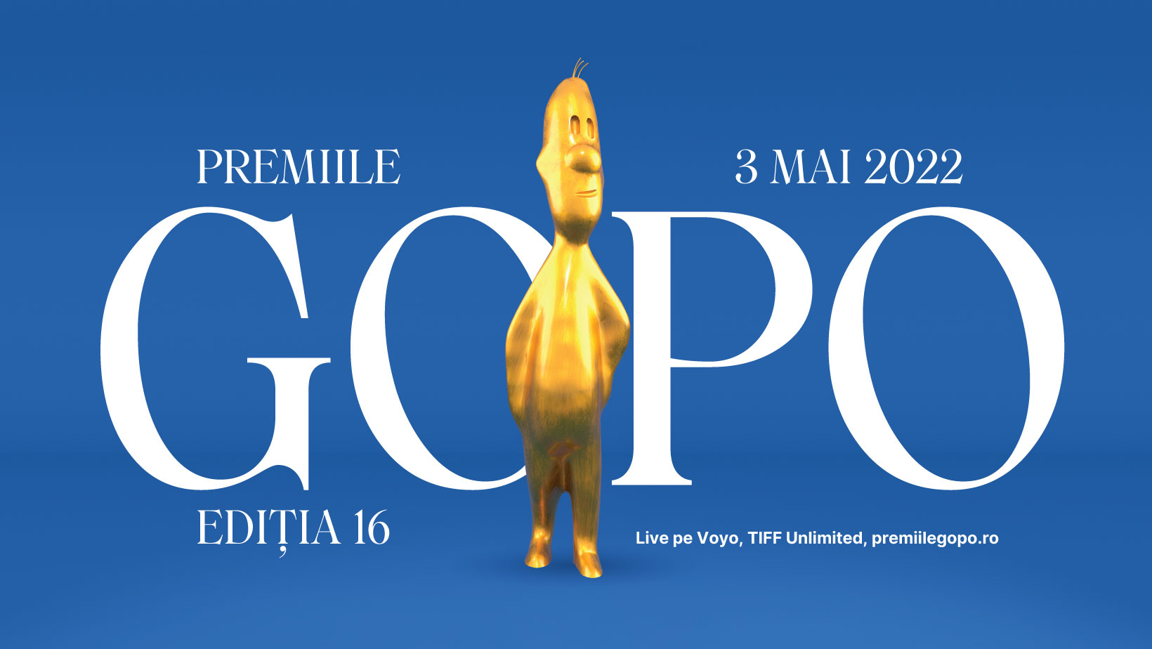 Premiile Gopo 2022, LIVE pe VOYO. Programul integral al evenimentului