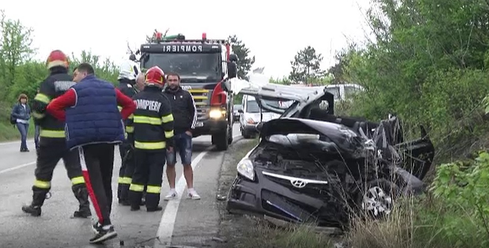 Tragedie pe DN 72. Un șofer de 73 de ani a murit într-un teribil accident rutier