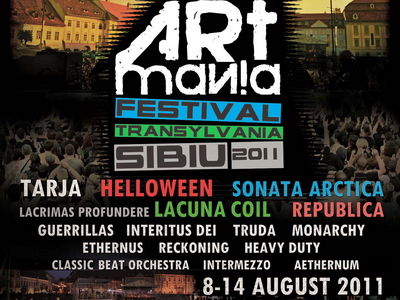 Nu ratati Festivalul ARTmania 2011. Zeci de trupe vor canta in perioada 8-14 august 2011