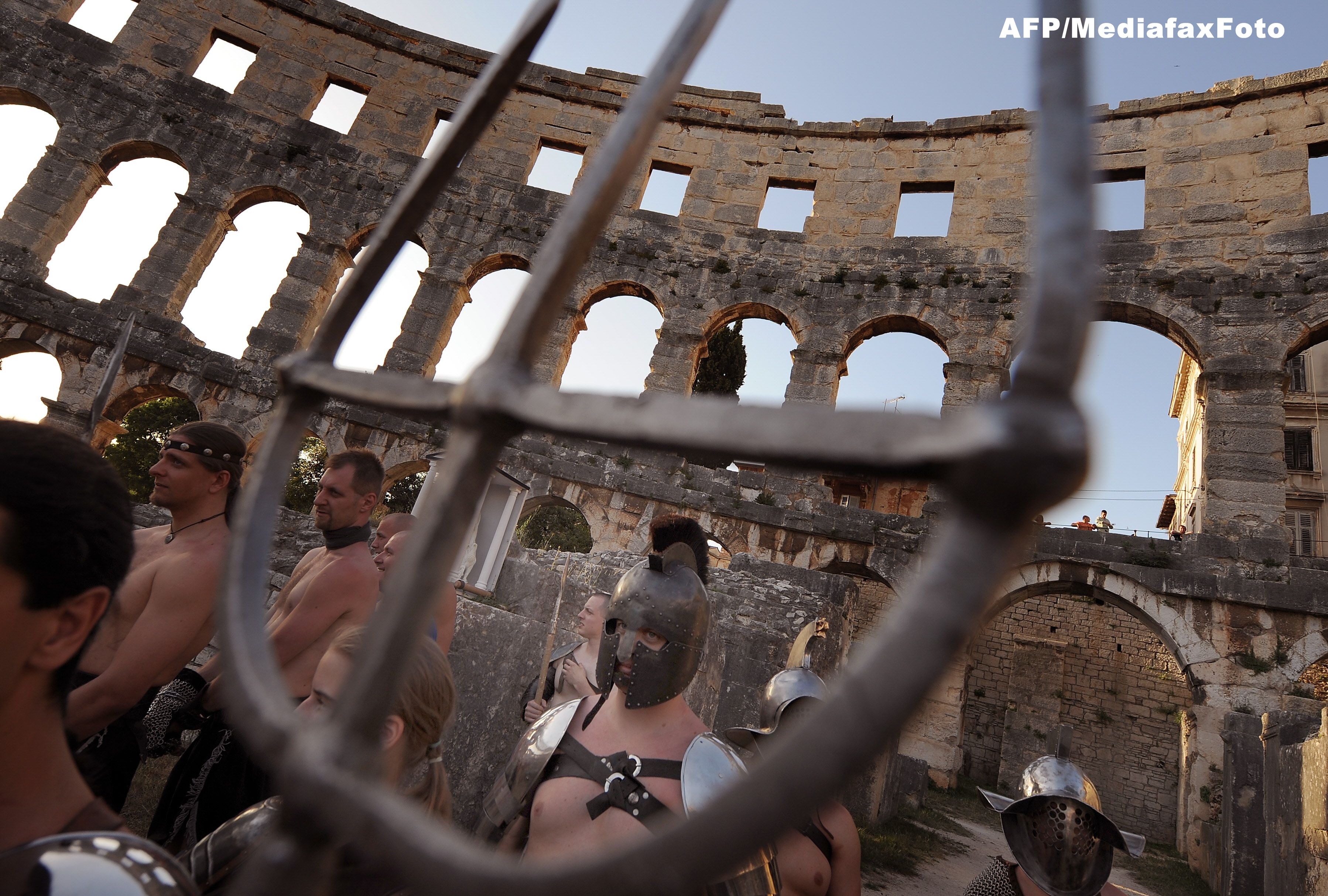 Imparatul roman care a inspirat filmul Gladiatorul avea propriul Colosseum, unde ucidea animale - Imaginea 3