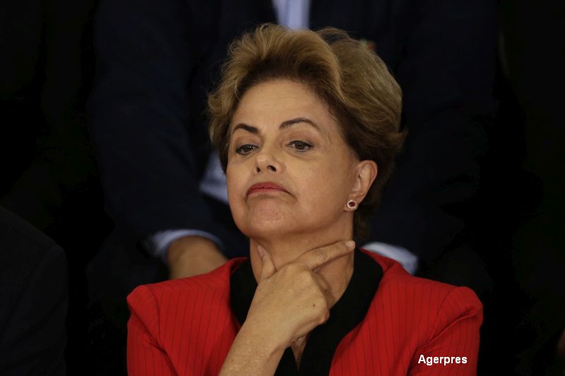 Presedinta Braziliei, tot mai aproape sa fie demisa. Infrangere zdrobitoare in Parlament