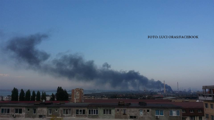 Explozie cu sase raniti la Rafinaria Petromidia din Navodari. In ce directie se va deplasa aerul poluat in urma accidentului - Imaginea 2