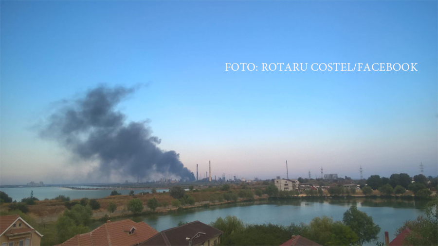Explozie cu sase raniti la Rafinaria Petromidia din Navodari. In ce directie se va deplasa aerul poluat in urma accidentului - Imaginea 3