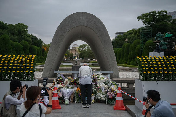 75 de ani de la atacul nuclear de la Hiroshima. Ceremonii de comemorare a victimelor - Imaginea 12