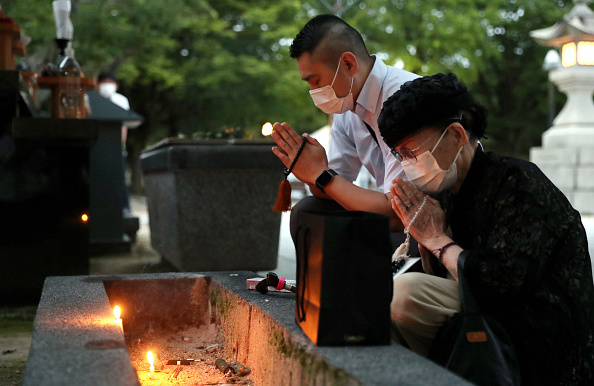 75 de ani de la atacul nuclear de la Hiroshima. Ceremonii de comemorare a victimelor - Imaginea 13