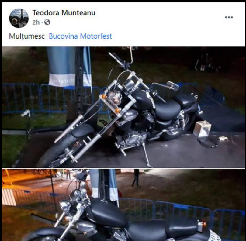 Un viceprimar din Suceava a câștigat o motocicletă la un festival finanțat chiar de Primărie