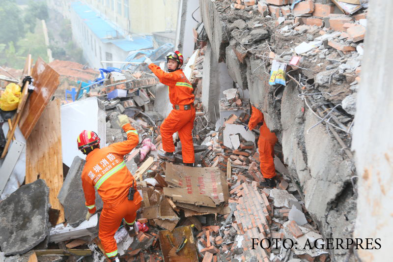 Alunecare de teren in China: 22 de cladiri s-au prabusit din cauza neglijentei constructorilor. GALERIE FOTO - Imaginea 5