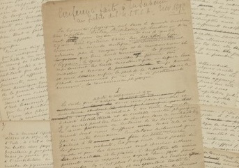 Manifestul lui Pierre de Coubertin din 1892, vândut la licitaţie pentru 8,8 milioane de dolari